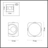 Уличный настенный светильник ODEON LIGHT HIGHTECH MIKO 4222/8WL