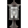 Уличный светильник ODEON LIGHT VIRTA NATURE ODL18 710 IP44 E27 60W 220V на столб коричневый/патина 4044/1B
